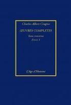Œuvres complètes III - Essais 1